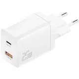 4smarts Ladegerät PDPlug Duos 25W 1xC, 1xA, weiß