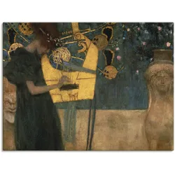 Artland Wandbild »Die Musik. 1895«, Musiker, (1 St.), als Leinwandbild, Poster in verschied. Größen Artland Farbe Bild(er): blau