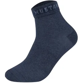 Mustang Casual Bio-Baumwolle Sneakersocken 6er Pack Jeans Mix 43-46