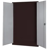 C+P Modul-Sportgeräteschrank mit Vollblech-Flügeltüren, HxBxT 195x120x50 cm, EINHEITSFARBE No