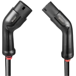 Lindy Stromkabel - IEC 62196 Type 2 (W) zu IEC 62196 Type 2 (M)