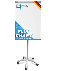Master of Boards Mobiles Flipchart Piranha   Sternfuß