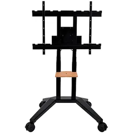 Legamaster MOTION MS-12S Rollstativ mit elektrischer Höhenverstellung, max. 98 Zoll, Starr, Schwarz