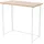 Svita Schreibtisch Klappbar Schmal Platzsparend Mehrzweck-Computertisch 80x40x76cm Eiche