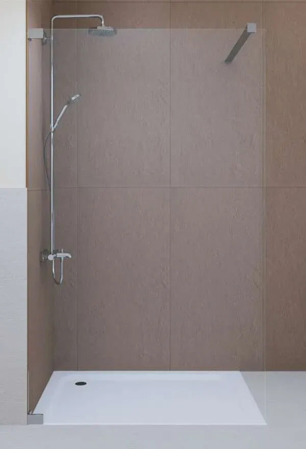 TARDIS Shower-Performance Walk-In Dusche  8 mm - Duschkabine