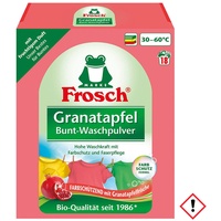 Frosch Granatapfel Bunt Waschpulver