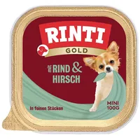 Rinti Gold Mini Hirsch & Rind 16 x 100 g