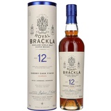 Royal Brackla 12 Years Old Oloroso Sherry Cask Finish Highland Single Malt Scotch 46% vol 0,7 l Geschenkbox