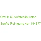 Oral-B iO Aufsteckbürsten Sanfte Reinigung 4er