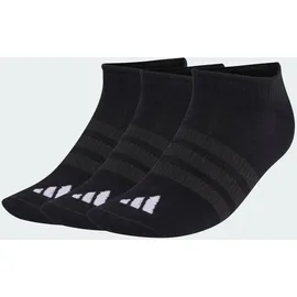 adidas Thin&Light Sportswear No-Show Socken 3er Pack Schwarz 46-48