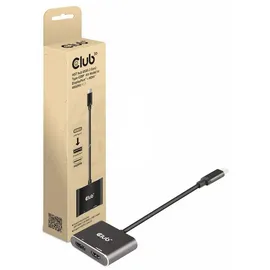 Club 3D Displayport-Adapter 4K60Hz Schwarz
