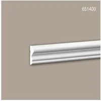 Profhome 651400 Wandleiste Stuckleiste Zierleiste Friesleiste stoßfest 2 m