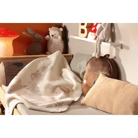 Biederlack Babydecke 'Foxy & Friends' 75 x 100