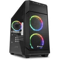 Sharkoon V1000 RGB microATX Schwarz