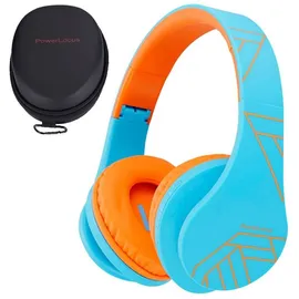 PowerLocus P2 Kids Kinder- Kopfhörer blau/orange