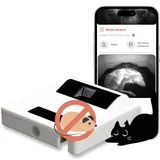 ZeroMOUSE 2.0 – Mauserkennung: Katzenklappen-Erweiterung für Beute- und Chiperkennung, Katzenklappe mit Mauserkennung, Katzenklappe mit Chiperkennung, App-Steuerung inklusive