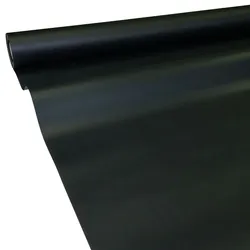 JUNOPAX Papiertischdecke schwarz 50m x 1,15m, nass- und wischfest