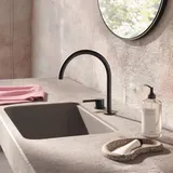 Herzbach Deep Waschtischarmatur Schwarz matt