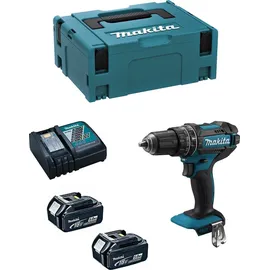 Makita DHP482RTJ inkl. 2 x 5,0 Ah + Ladegerät + Makpac