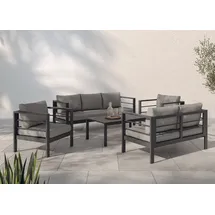 Konifera New Jersey Gartenlounge-Set schwarz