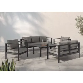 Konifera New Jersey Gartenlounge-Set schwarz