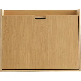 miliboo Vintage-Wandschreibtisch mit Ablage B78 cm GABIN