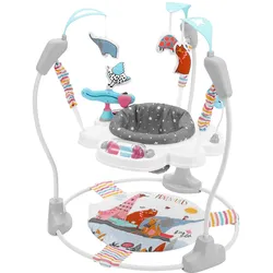 VEVOR Babywippe Spielcenter Baby Jumper Jumperoo mit Spielzeug Musik Lichter