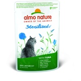 Almo Nature Holistic Sterilised Katzenfutter, Nassfutter für ausgewachsene Katzen mit Thunfisch.