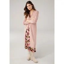LAURA SCOTT Longstrickjacke rosa 50