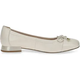 CAPRICE Ballerina für Damen, beige, Größe 37 EU