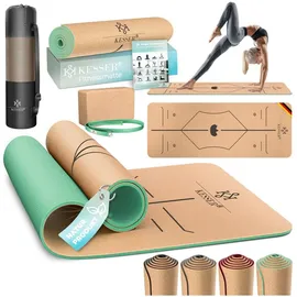 Kesser KESSER® Yogamatte Fitnessmatte 182 x 62
