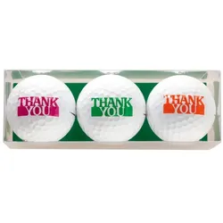 Golfgeschenk Thank You (3 Golfbälle)
