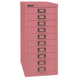 BISLEY MultiDrawer Schubladenschrank 38 x 28 x 59 cm pink