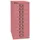 BISLEY MultiDrawer Schubladenschrank 38 x 28 x 59 cm pink
