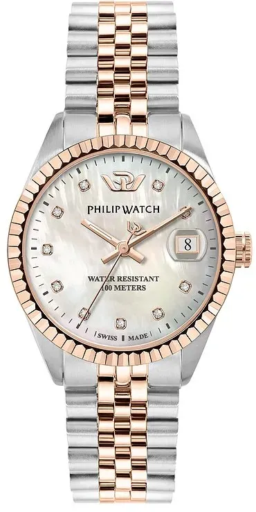 Philip Watch Damenuhr Caribe Urban R8253597608 - bicolor