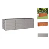 vidaXL Hochbeet Rostig 240 x 80 x 77 cm Cortenstahl