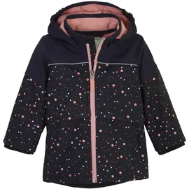 KILLTEC first instinct by killtec Kinder Softshelljacke/Outdoorjacke mit Kapuze FIOW 18 MNS SFTSHLL JCKT, dunkelnavy, 122, 42259-000