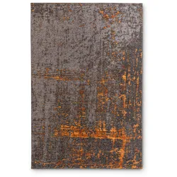 Vintage Teppich Scroom 140 x 200 cm Mischgewebe Orange Terrakotta