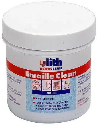 Ulith Clean Emaille-Reiniger - strahlender Glanz auf Emaille und Keramik - 90 ml - 247015 ** 100ml/4,32 EUR