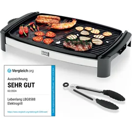 Lebenlang Tischgrill  inkl. TÜV + GS 2200 W