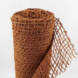 Aquagart 80m Böschungsmatte Ufermatte Kokos 1m breit Teichfolie Kokosmatte 450g
