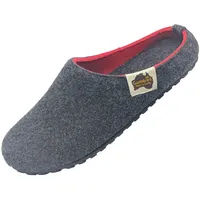 Gumbies Outback Slipper Hausschuhe, 37 - charcoal/red