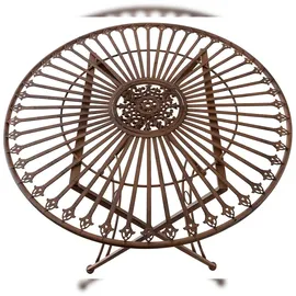 CLP Tegal Bistrotisch Ø 71 x 71 cm antik-braun