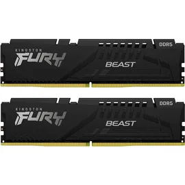 Kingston FURY Beast schwarz DIMM Kit 32GB, DDR5-6400, CL32-39-39 (KF564C32BBEK2-32)