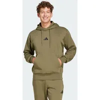 Adidas Herren Essentials FEELCOZY Hoodie, Olive strata/Black, XL