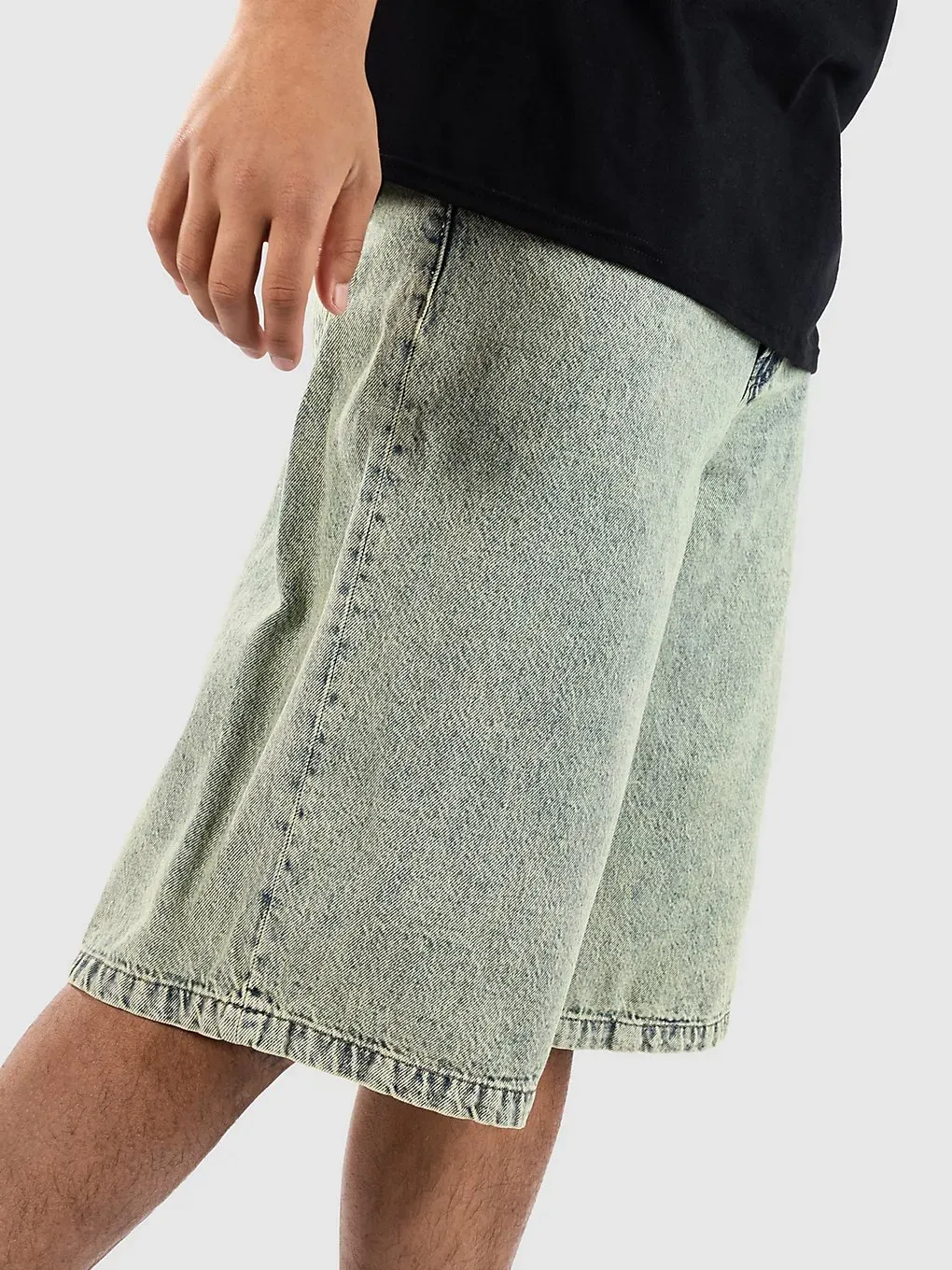 REELL Belmont Shorts yellow snow wash Gr. 28
