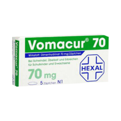 Vomacur 70 Suppositorien 10 St