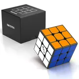 ROXENDA 3x3 Speed Zauberwürfel,3x3 Cube Professional 3x3 Würfel Knobelspiel für Erwachsene und Kinder (Classical Schwarz)