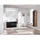 Fackelmann B.brillant Waschplatz Badmöbel-Set 100cm - Ast Eiche -