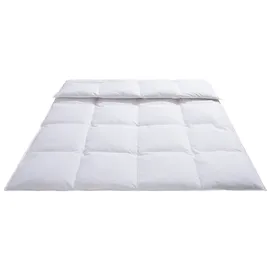 OTTO products Daunenbettdecke Jannika, extrawarm, Füllung 80% Daunen 20% Federn, Bezug 100% Baumwolle, (1 St.), plastikfreie Verpackung